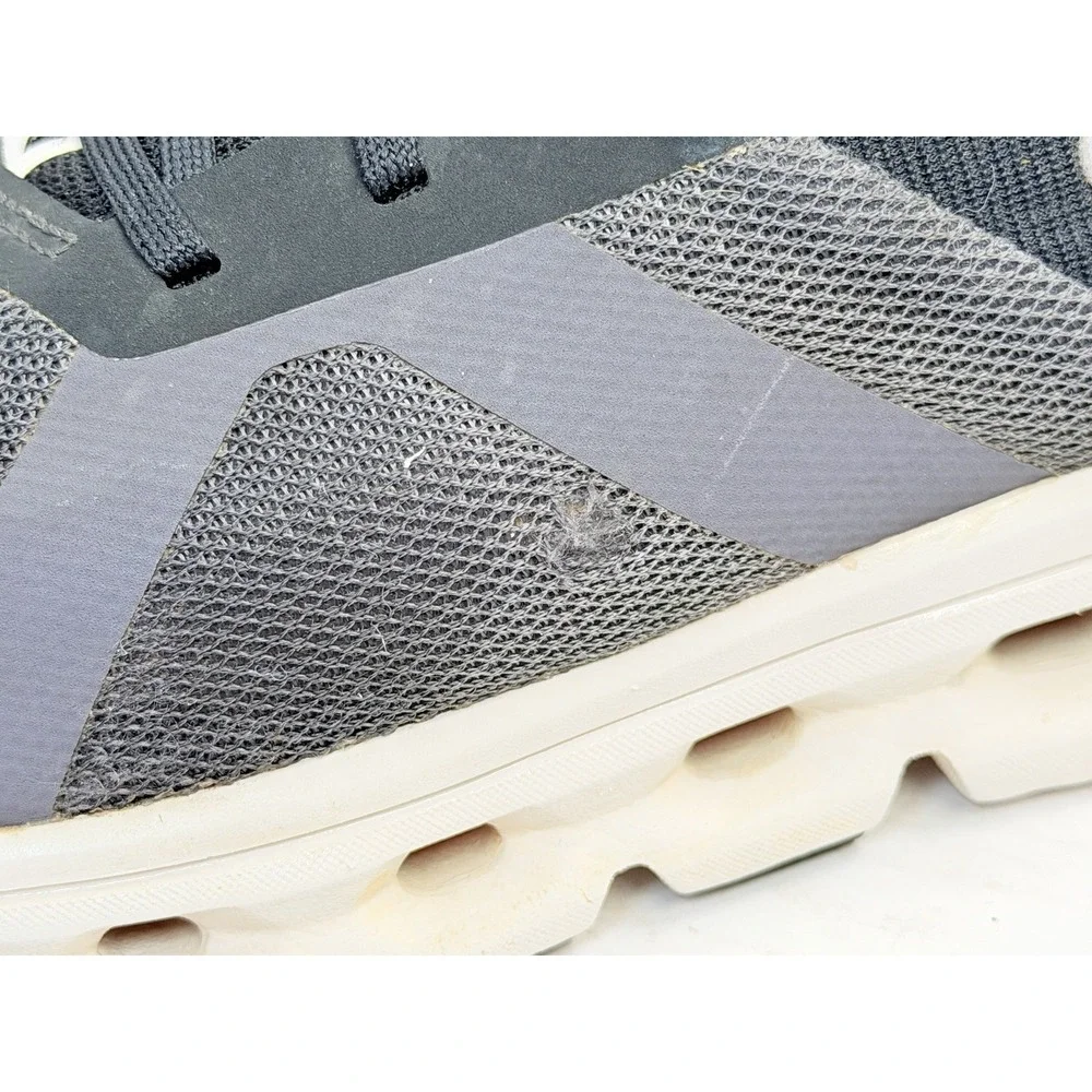 On Cloudrunner Men's US 7 Gray Black Running Shoes Swiss Engineering